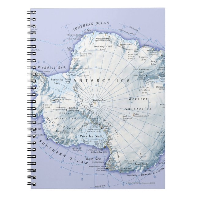 Caderno Espiral Antártica (Frente)