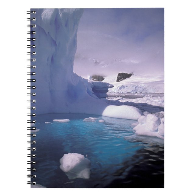 Caderno Espiral Antártica. Fugas antárticas 2 (Frente)