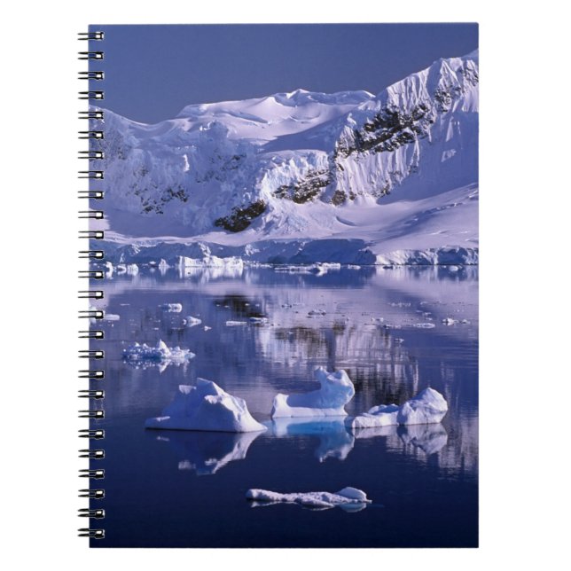 Caderno Espiral Antártica, Paradise Bay (Frente)