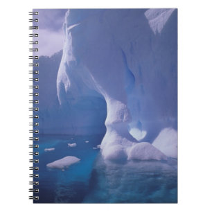 Caderno Espiral Antártida. Paisagens de gelo antárticas 3