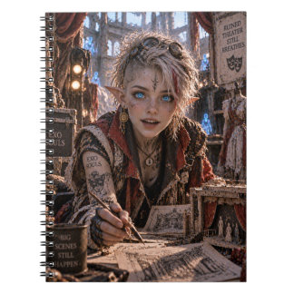 Caderno Espiral Antecipação / Designer de Palco / Bastidores de Te