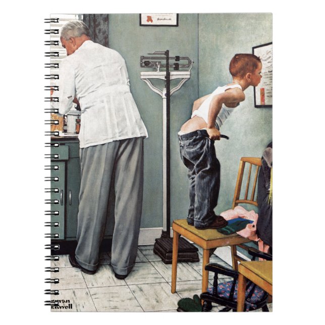 Caderno Espiral Antes da Foto ou No Médico (Frente)