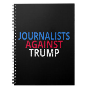 Caderno Espiral Anti-Trump - Jornalistas Contra Trump