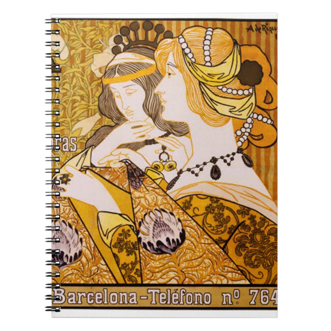 Caderno Espiral Antígua Casa Franch (Frente)