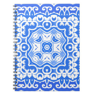 Caderno Espiral Antiguamente cerâmica azulejo portuguesa. Vintage