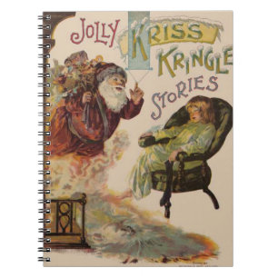 Caderno Espiral Antique Kris Kringle Sanga Claus