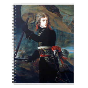 Caderno Espiral Antoine Jean Gros Napoleão Bonaparte na ponte