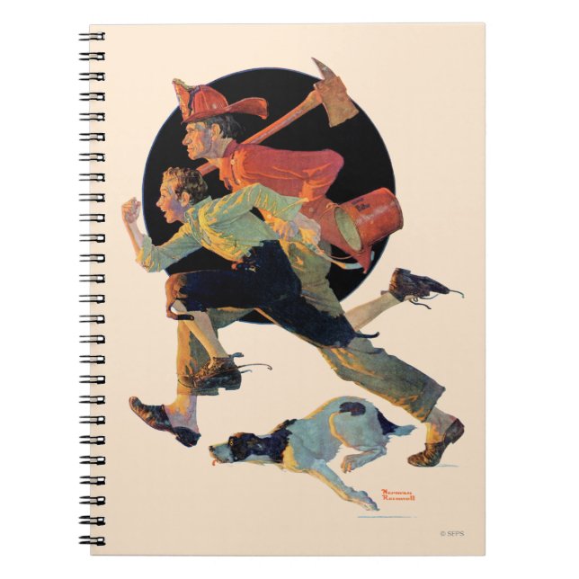 Caderno Espiral Ao salvamento (Frente)