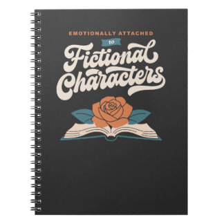 Caderno Espiral Apegado emocionalmente a personagens fictícios