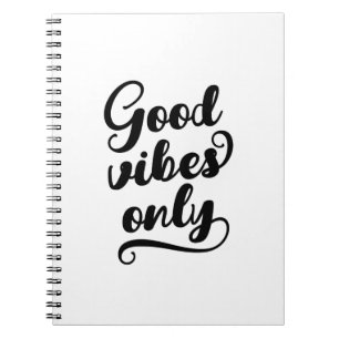 Caderno Espiral Apenas boas vibrações