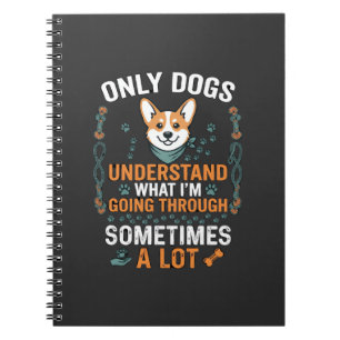 Caderno Espiral Apenas Cães Entendem O Que Se Passa Às Vezes