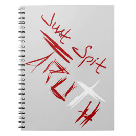 Caderno Espiral Apenas cuspe a verdade