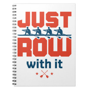 Caderno Espiral Apenas Fila com o treinador Rower