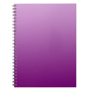 Caderno Espiral APENAS gradientes de COR - magenta