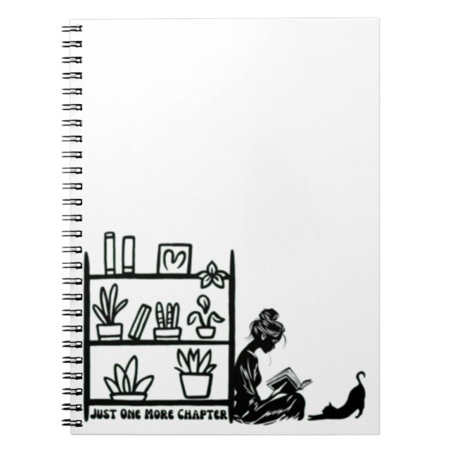 Caderno Espiral Apenas Mais Um Capítulo (Frente)