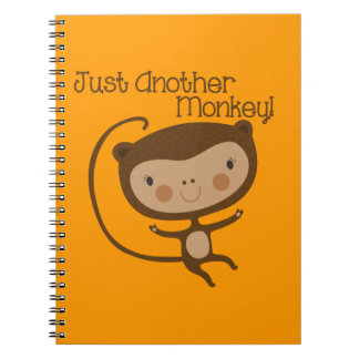 Caderno Espiral Apenas Outro Macaco