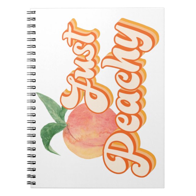 Caderno Espiral Apenas Peachy (Frente)