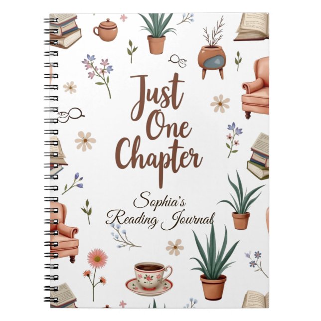 Caderno Espiral Apenas Um Capítulo Personalizado (Frente)