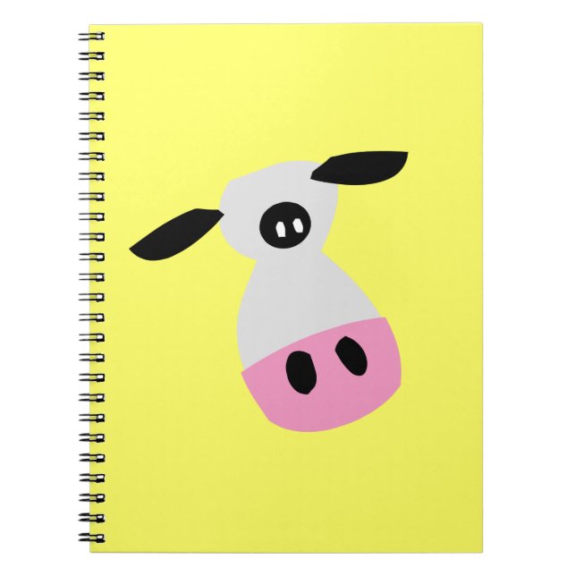 Caderno Espiral Apenas uma vaca (Frente)
