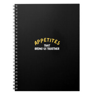 Caderno Espiral Apetite que nos Une