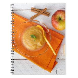 Caderno Espiral Aplausos com canela e colher de laranja