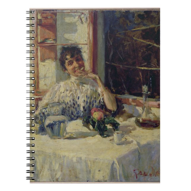 Caderno Espiral Após o almoço no Moncia, c.1900 (Frente)