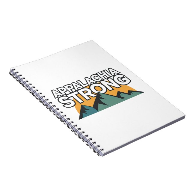 Caderno Espiral Appalachia Strong (Lado Direito)