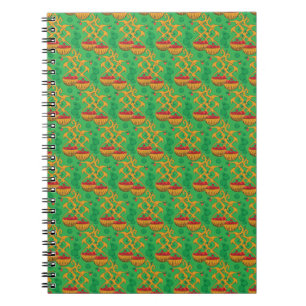 Caderno Espiral Apple Baskets II