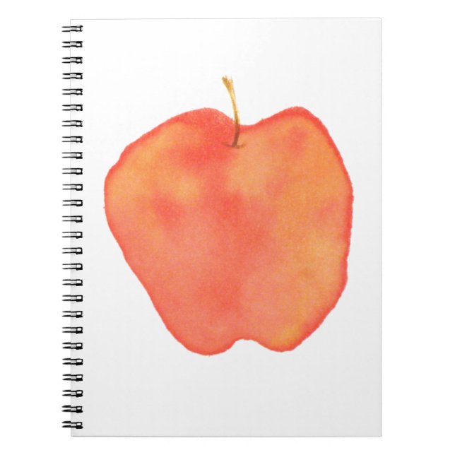 Caderno Espiral Apple de Aquarela (Frente)