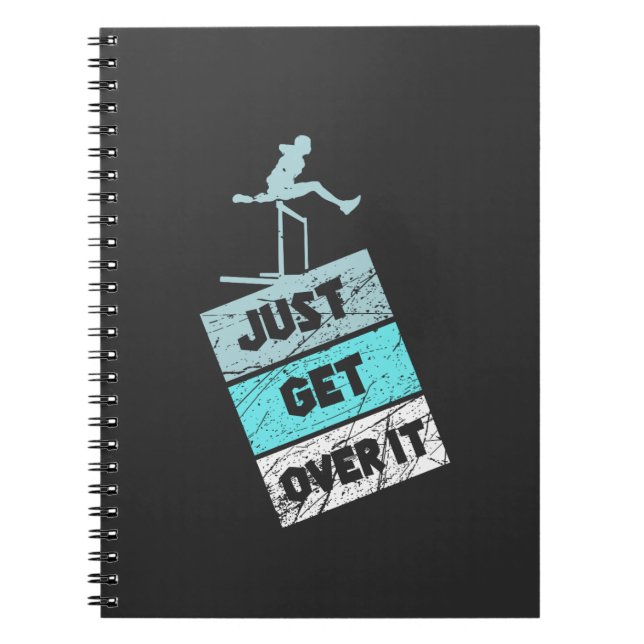 Caderno Espiral Apressor - Apenas supere (Frente)