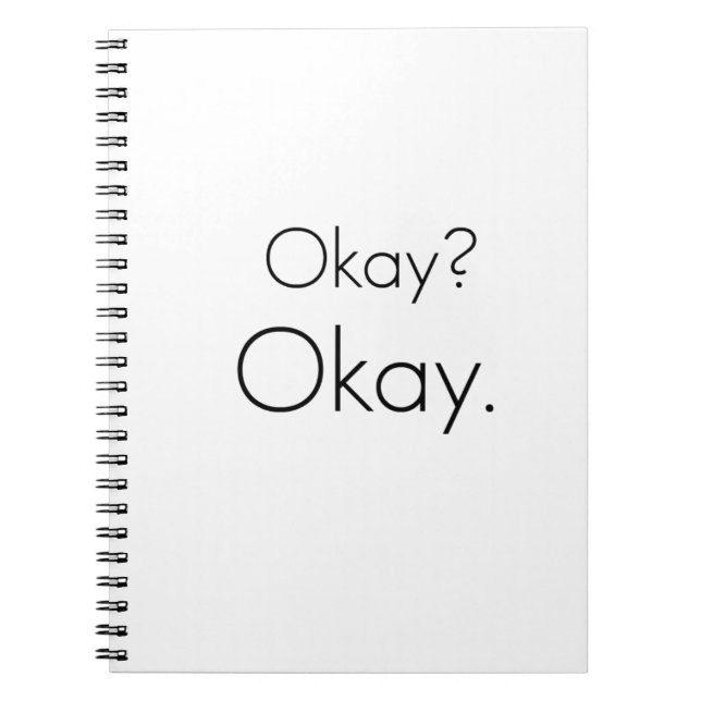 Caderno Espiral Aprovação? Aprovação (Frente)