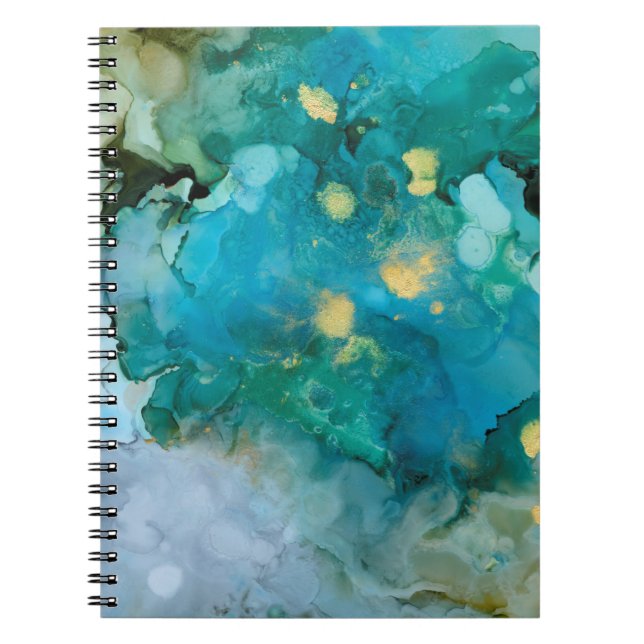 Caderno Espiral Aqua Brume I (Frente)
