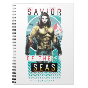 Caderno Espiral Aquaman "Salvador Dos Mares" — Gráfico Modernist