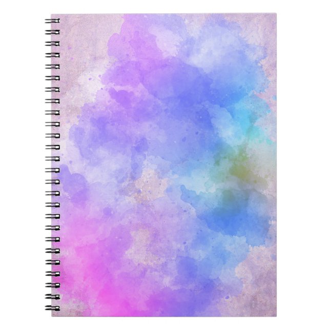 Caderno Espiral Aquarela (Frente)