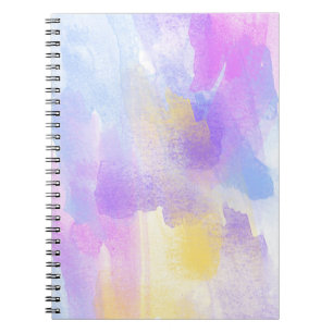 Caderno Espiral Aquarela