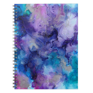 Caderno Espiral Aquarela