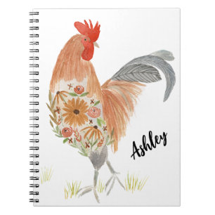 Caderno Espiral Aquarela de lista personalizada