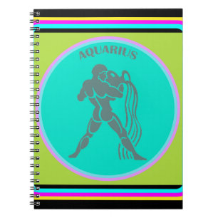Caderno Espiral Aquarius Notebook