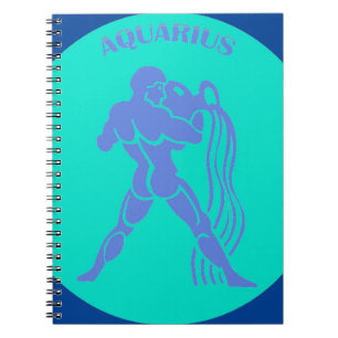 Caderno Espiral Aquarius Notebook
