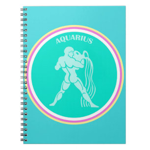 Caderno Espiral Aquarius Notebook