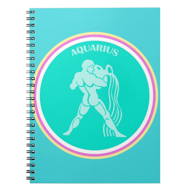 Caderno Espiral Aquarius Notebook (Frente)