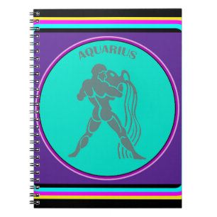 Caderno Espiral Aquarius Notebook