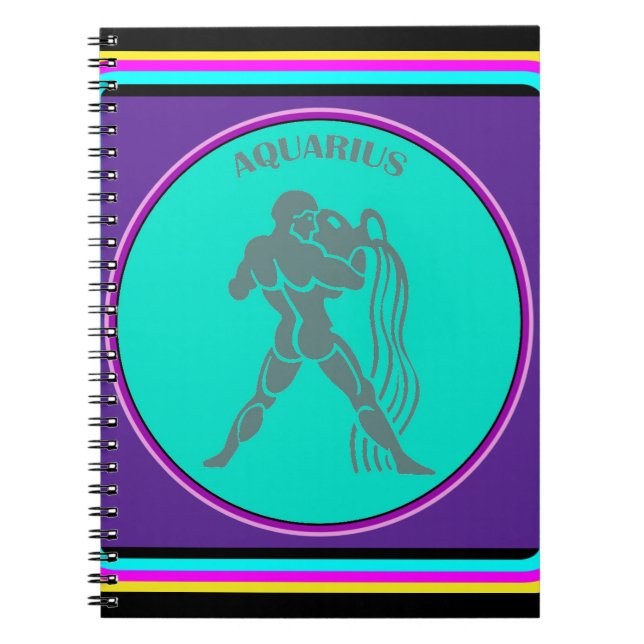 Caderno Espiral Aquarius Notebook (Frente)