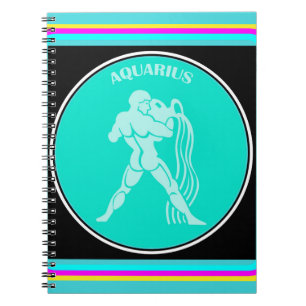 Caderno Espiral Aquarius Notebook