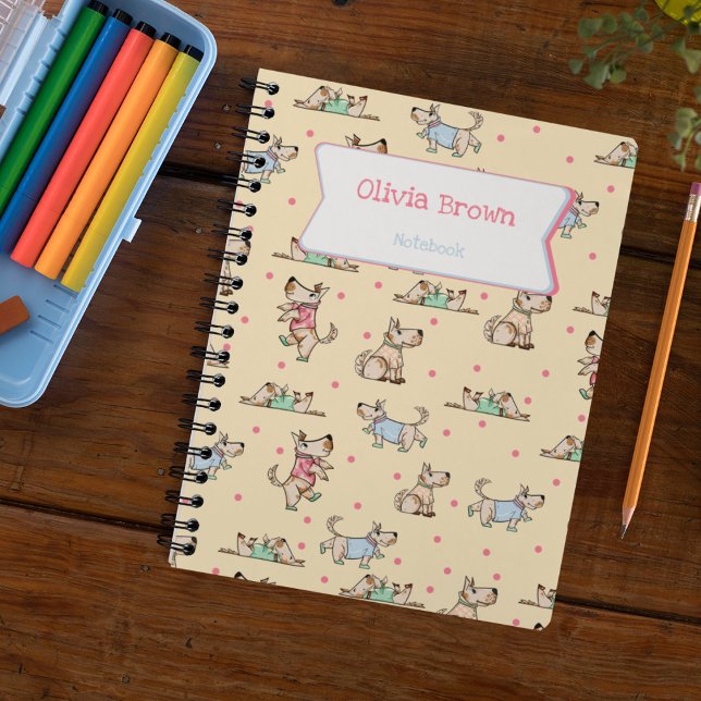 Caderno Espiral Aquele Notebook de vida canina com nome (Criador carregado)