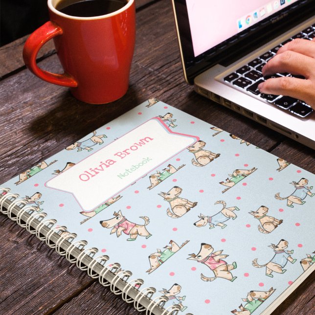 Caderno Espiral Aquele Notebook de vida canina com nome (Criador carregado)