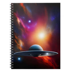 Caderno Espiral Aqui Vem Os Aliens