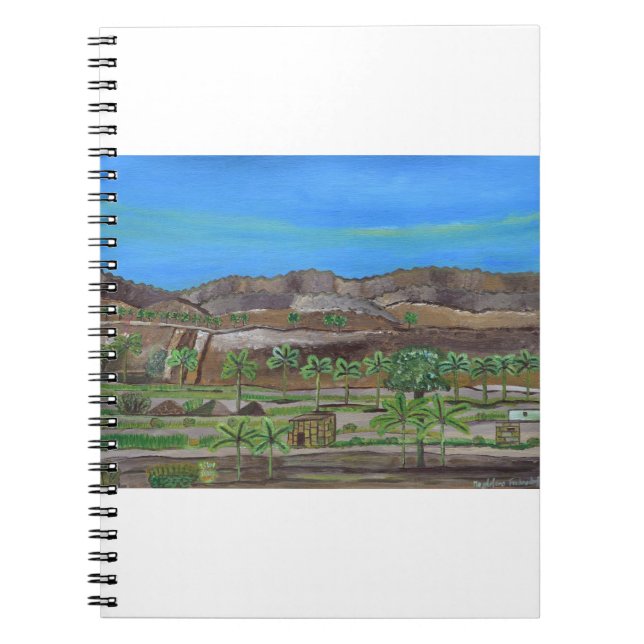Caderno Espiral Arábia Saudita (Frente)
