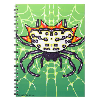 Caderno Espiral Aranha-caranguejo