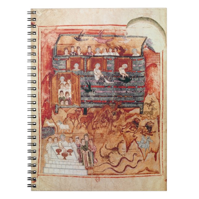Caderno Espiral Arca de N.A.L 2334 fol.10v Noah, 'de De Visita (Frente)